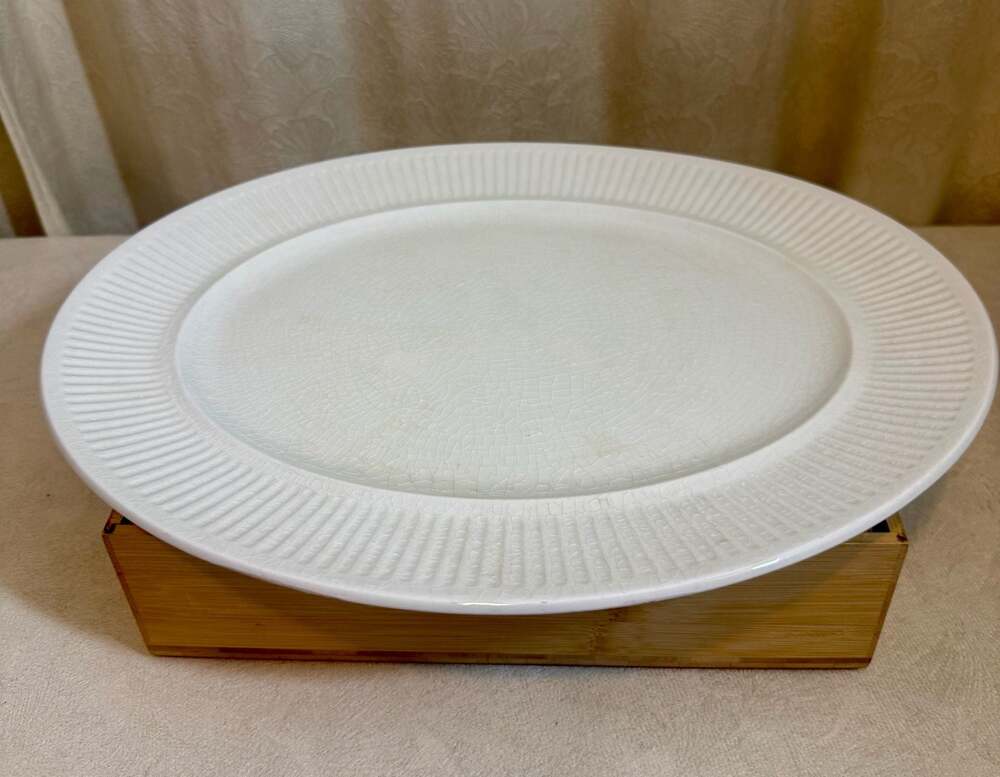 Johnson‎ Brothers Athena White Ironstone Oval Platter